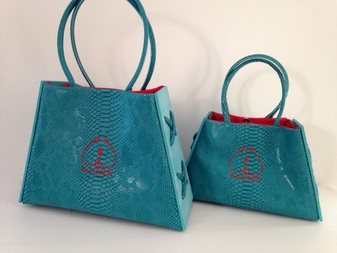 Marina DESS sac croco bois simili-cuir 